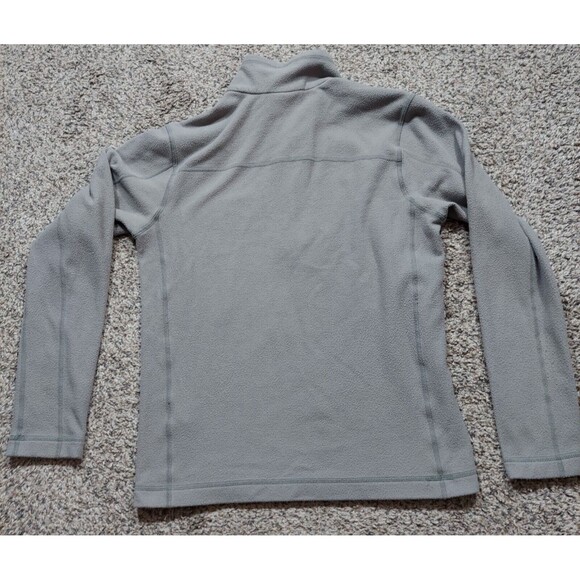 Patagonia Sweater Women's Small Gray Fleece 1/4 Zip Pullover Soft Fuzzy - Picture 4 of 6